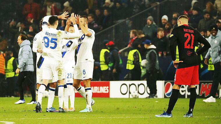 0:1 - Salzburg verlor gegen Inter Mailand