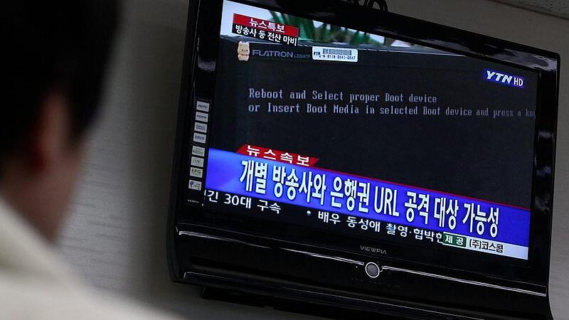 Nordkorea soll Computer von Banken und TV-Sendern lahmgelegt haben