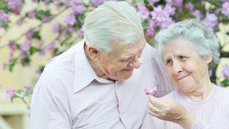 Pensionisten Senioren Großeltern