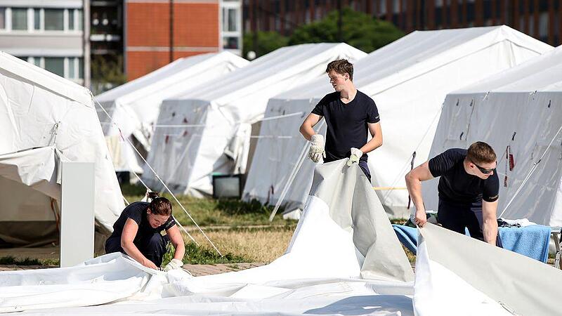 Alle Zelte abgebaut