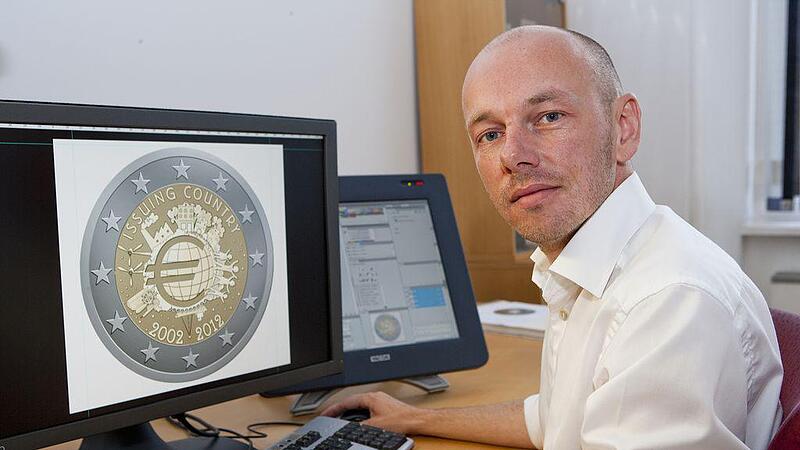 Mühlviertler schuf neue Münze für 330 Millionen Europäer
