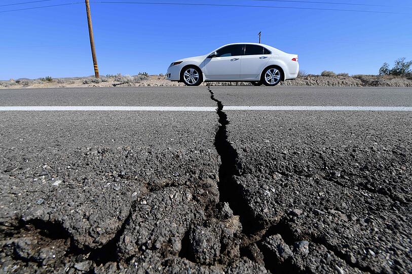 Starkes Erdbeben in Kalifornien