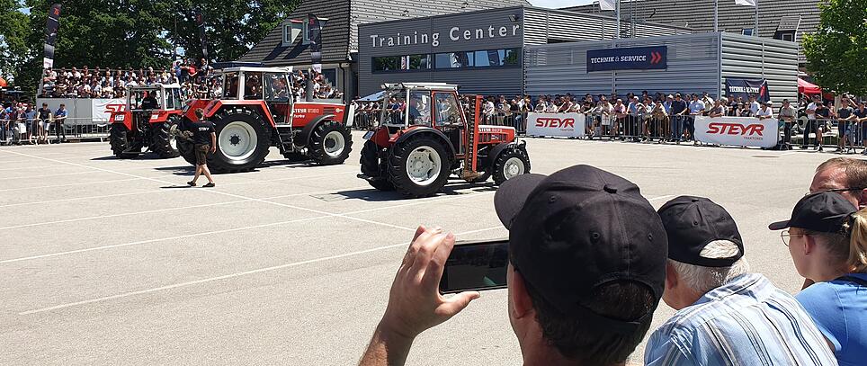 Tausende Steyr-Fans strömten zum Traktorfest des Jahres
