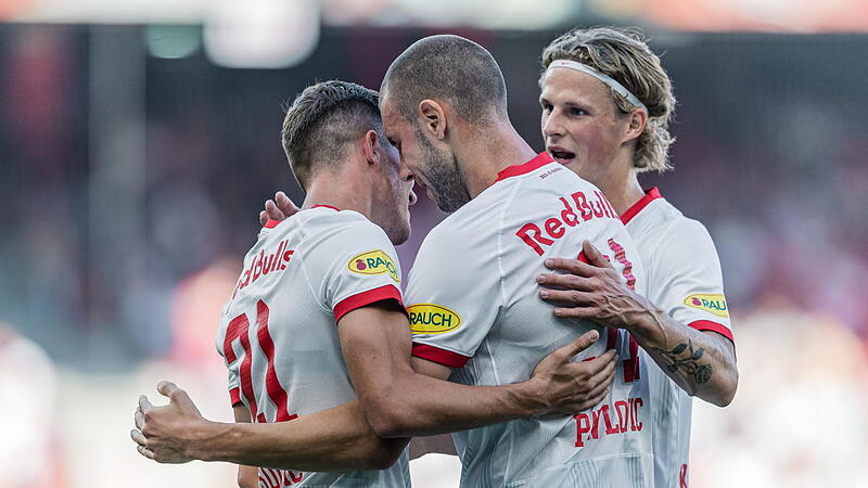 Salzburg celebrated a 2-1 home win against WAC
