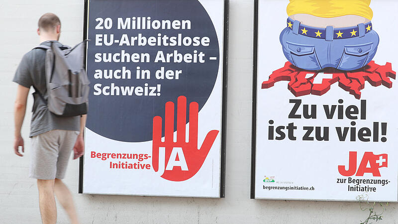 Schweizer sagen Nein zu Einwanderungsstopp