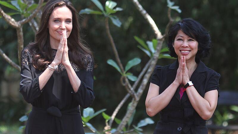 Angelina Jolie in Kambodscha