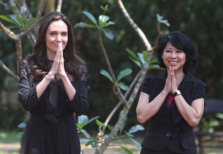 Angelina Jolie in Kambodscha