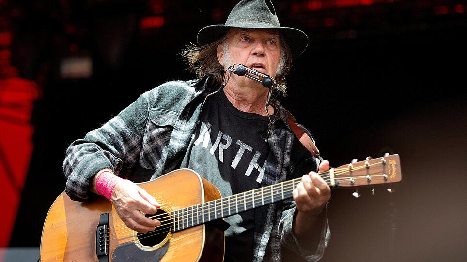 Neil Young veröffentlicht ein neues Album