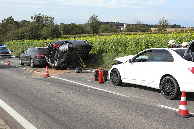Schwerer Verkehrsunfall in Sattledt