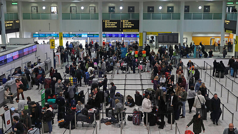 Londoner Flughafen: Wegen Drohnen gesperrt