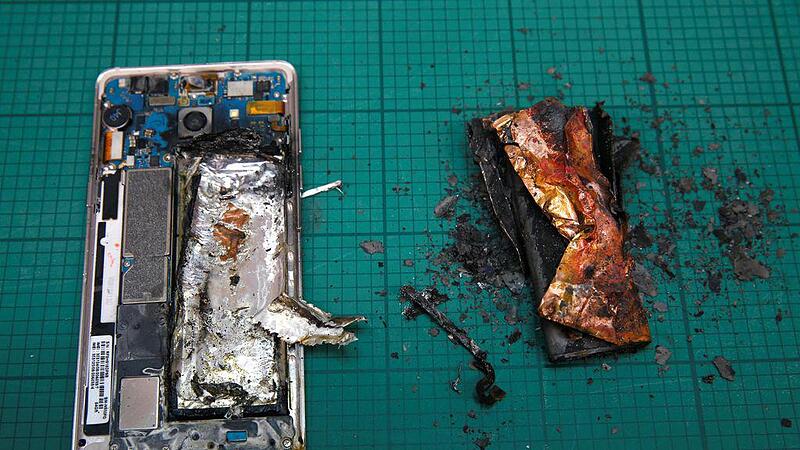 Brennende Akkus sind ein Desaster für Samsung