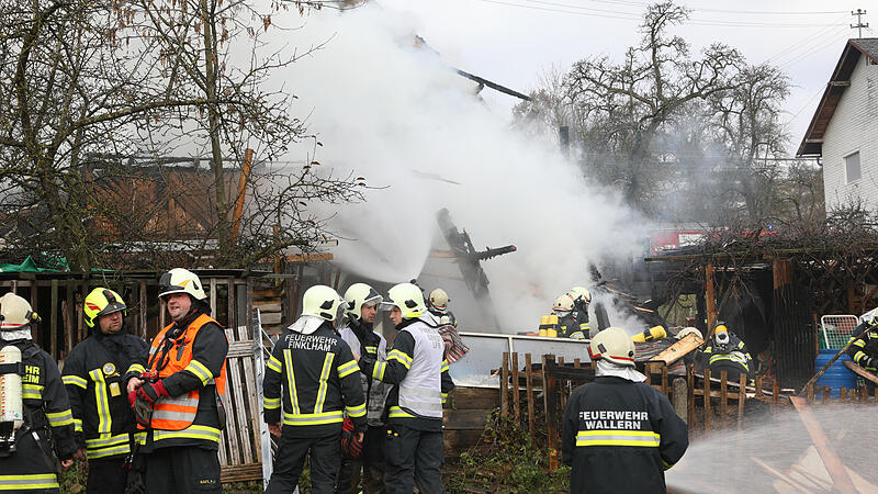 Feuerwehr-Großeinsatz in Wallern an der Trattnach