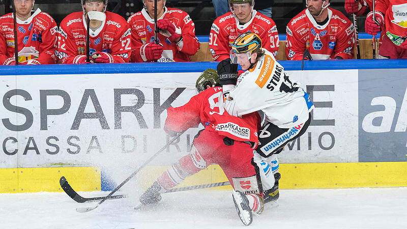 Live from 5 p.m.: Black Wings are guests in the third quarter-final game in Bolzano