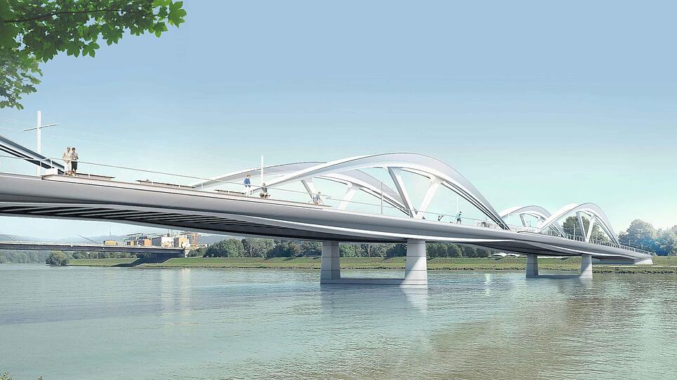Neue Donaubrücke: Stadt schreibt Bauleistung aus