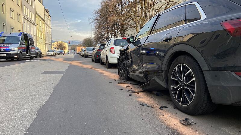 Unfall in der Holzstraße