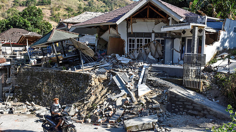 Mehr als 140 Tote bei erneutem Erdbeben auf Lombok