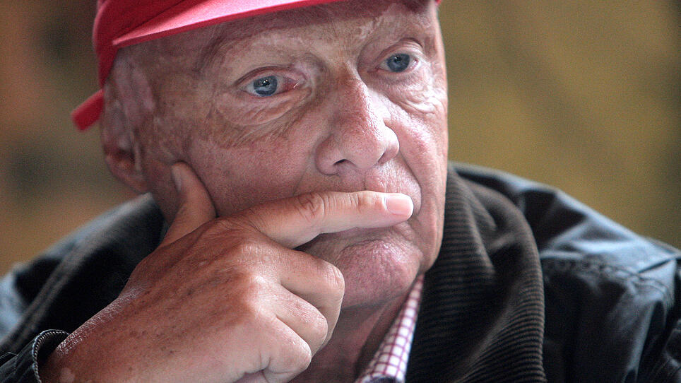 Niki Lauda kommt demnächst in Reha