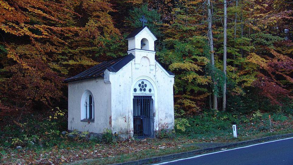 Denkmalgeschützte Ferrari-Kapelle in äußerst erbärmlichem Zustand