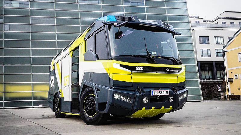 So könnte das Feuerwehrauto der Zukunft aussehen