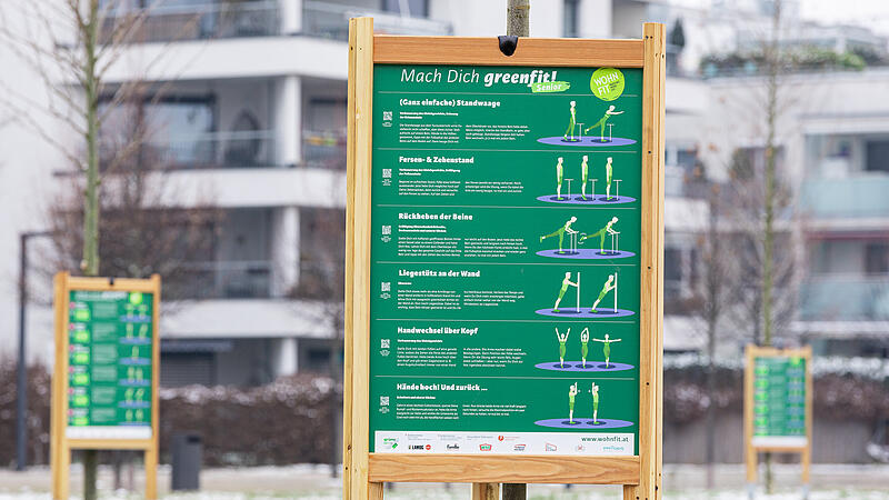 Greenfit-Anlage in der Grünen Mitte