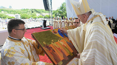 Rumänien: Papst sprach sieben Bischöfe selig