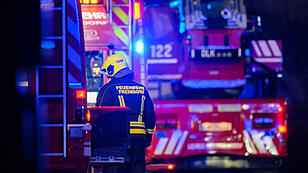 Bürobrand in Ansfelden: Mitarbeiter entdeckt Feuer rechtzeitig