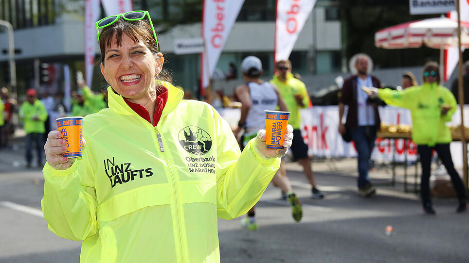 Helfer gesucht &ndash; ohne sie würde beim Linzer Marathon gar nichts laufen