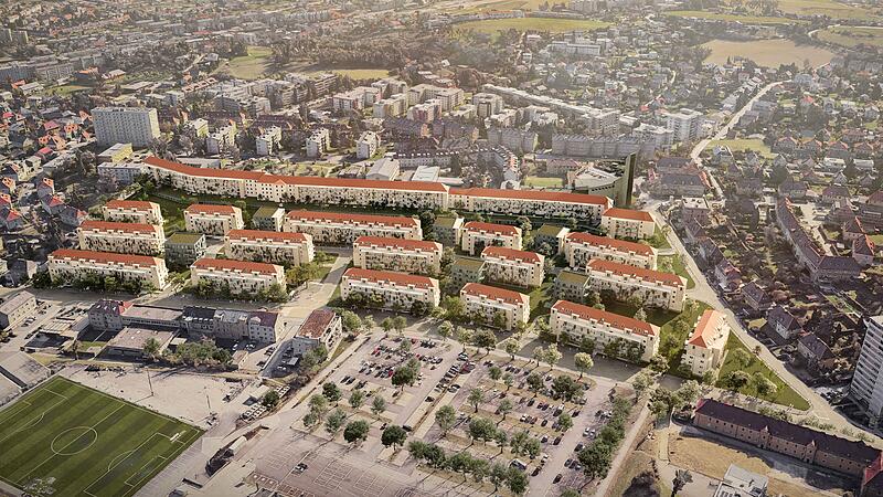 Großprojekt auf dem Froschberg nimmt Formen an: 350 neue Wohnungen