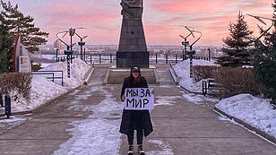 Russischer Friedensaktivistin gelang Flucht nach &Ouml;sterreich