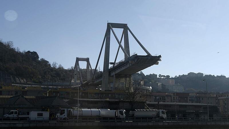Neue Brücke in Genua soll bis Weihnachten 2019 stehen