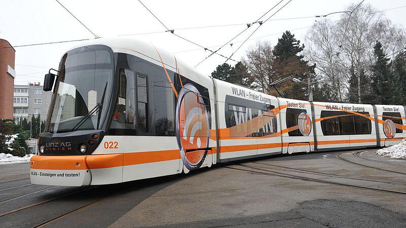 Gratis-WLAN für Linzer Straßenbahn-Fahrgäste