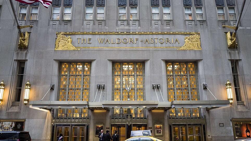 Waldorf Astoria: Im Nobelhotel gibt es auch Wohnungen