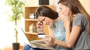 Worried roommates having problems buying online