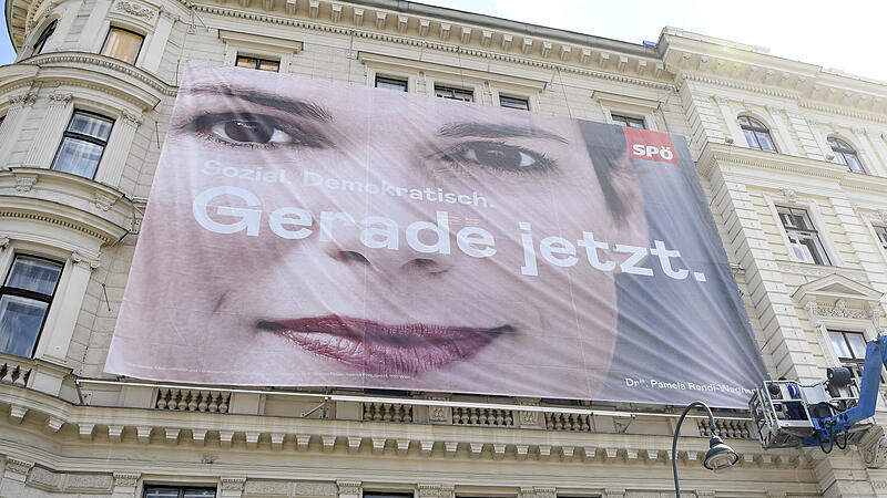 SPÖ plakatiert Rendi-Wagner mit "gerade jetzt"