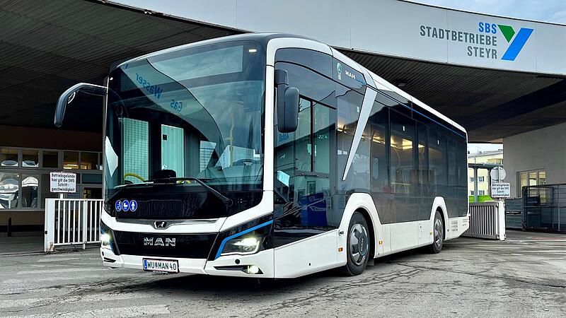 Already the eighth electric bus to be tested by the Steyr municipal company