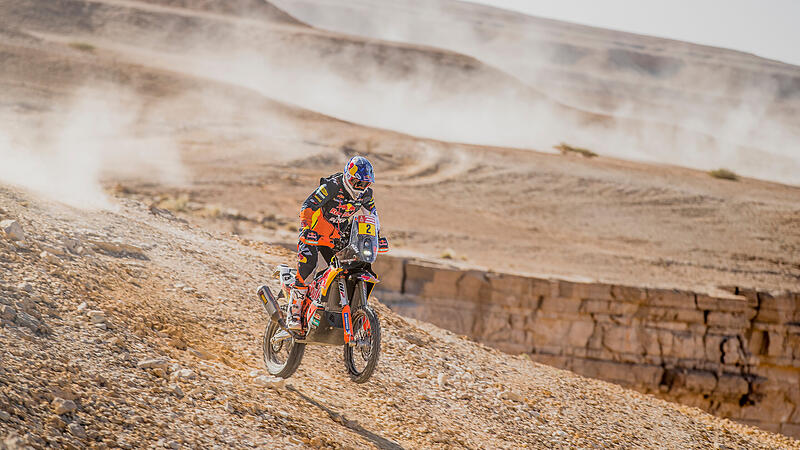 So will KTM bei der Dakar die Konkurrenz "verstauben"