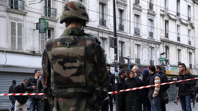 Polizeieinsatz nach Terroranschlägen in Paris