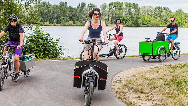 Fahrräder sollen als Kleintransporter das Stadtbild von Freistadt verändern