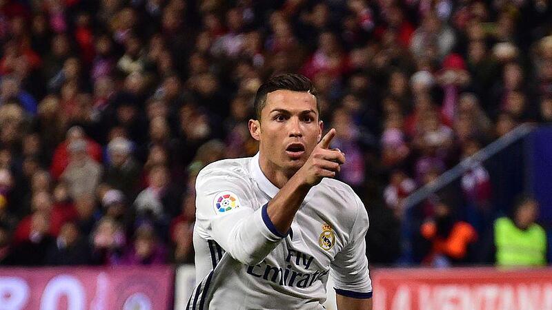 Ronaldo zerlegte Atlético Madrid im Derby