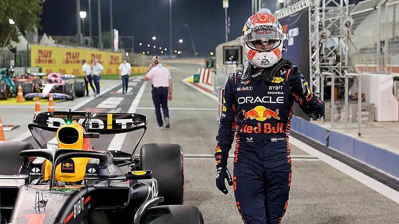 Verstappen secured pole at the start in Bahrain