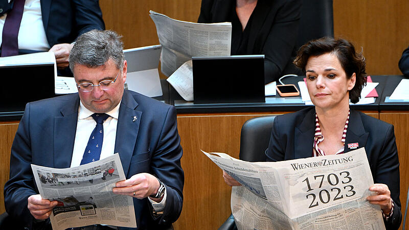 Decided to stop the print “Wiener Zeitung” despite violent protests