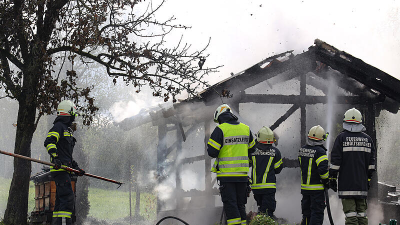 Bienenhaus in Geboltskirchen komplett ausgebrannt