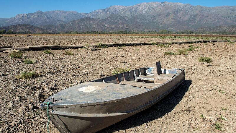 Jahrelange Dürre: Beliebter See in Chile verschwunden