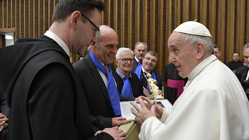Bad Zeller Hedwigsstatue für den Papst: "Das war eine denkwürdige Begegnung"
