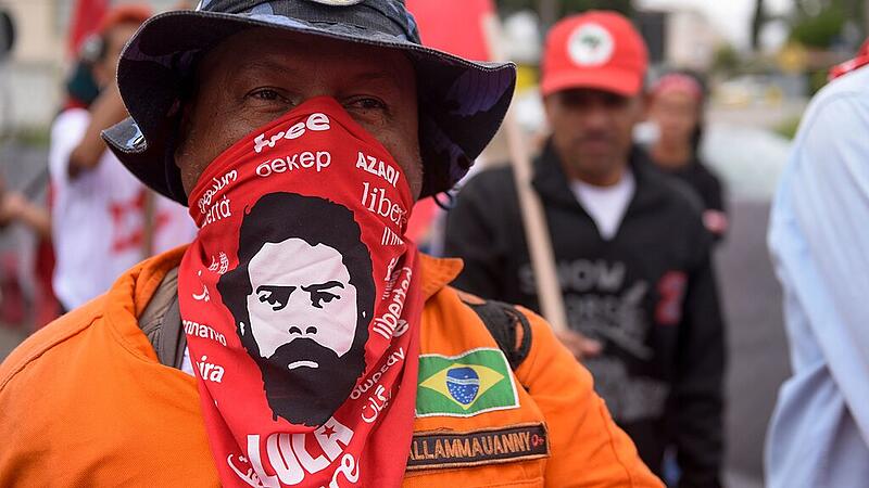 BRAZIL-JUSTICE-LULA DA SILVA-SUPPORTERS