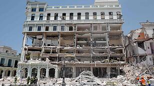 Explosion in Luxushotel in Havanna