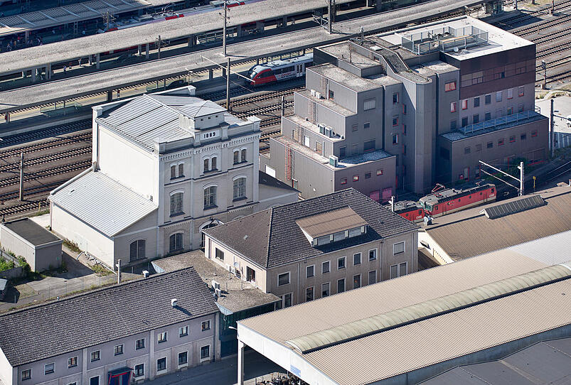 Das Linzer Bahnhofsviertel aus der Vogelperspektive