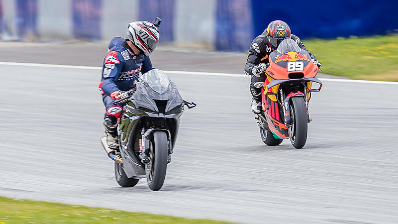 MotoGP-Fahrstunde für Marcel Hirscher