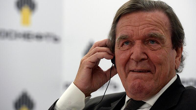 Gerhard Schröder wirbt für die Große Koalition