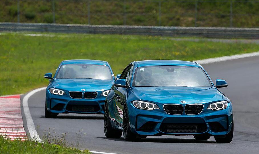 Mit dem BMW M2 auf dem Hungaroring